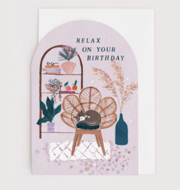 Relax On Your Birthday Card