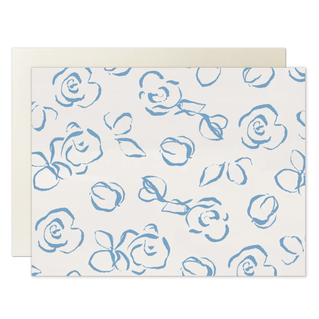 Cerulean Roses Boxed Cards