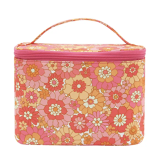 Floral Cosmetic Travel Bag