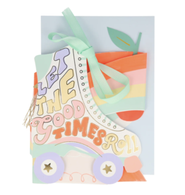 Roller Skate Birthday Card