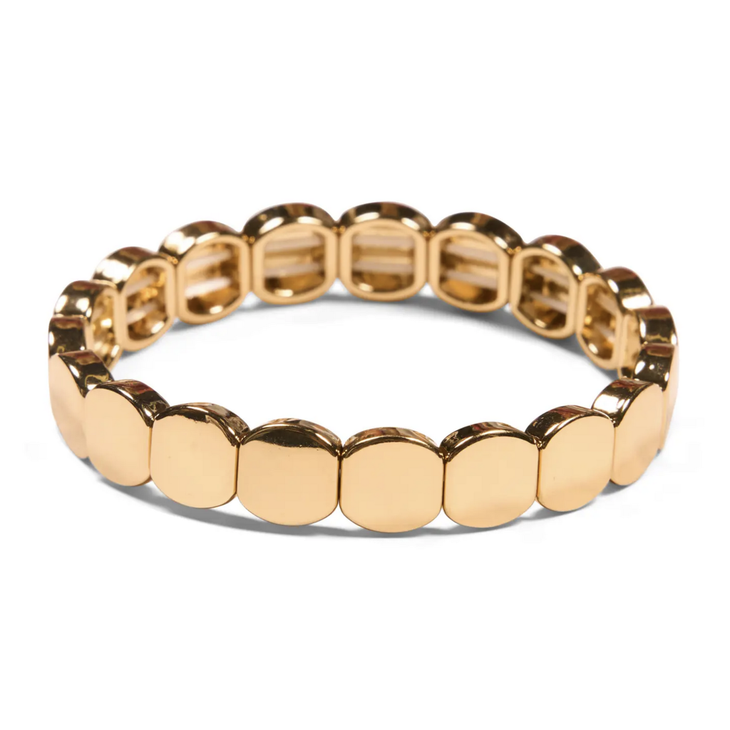 Gold Tile Bracelet