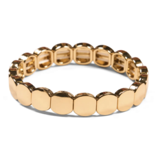 Gold Tile Bracelet