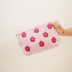 Teddy Pouch- Pink Floral