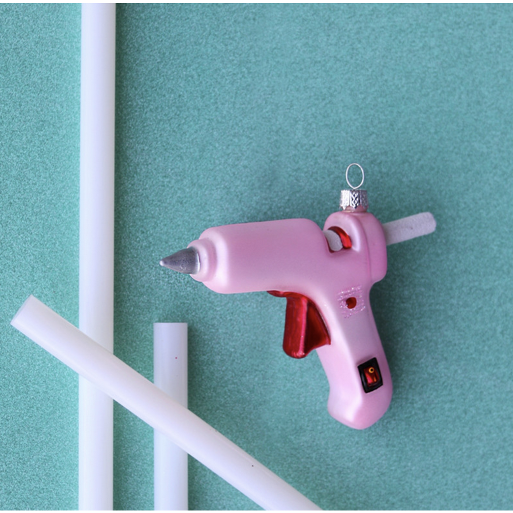 Glue Gun Ornament Rock Paper Scissors