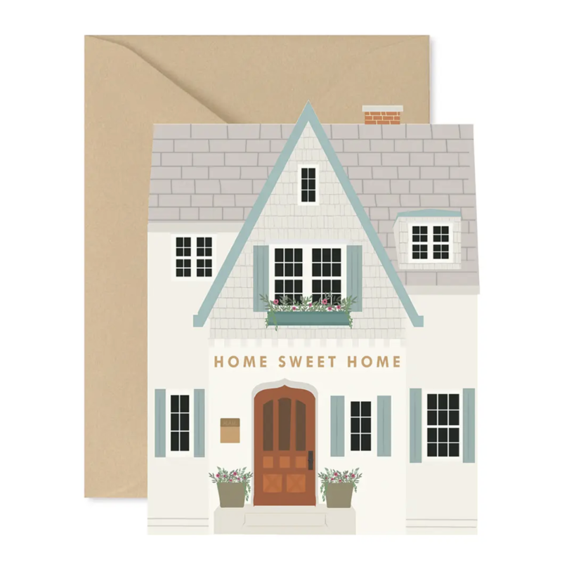 Home Sweet Home Shutters Card