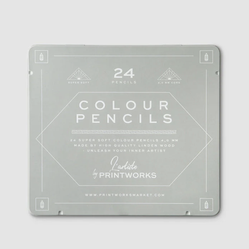 Classic 24 Color Pencils
