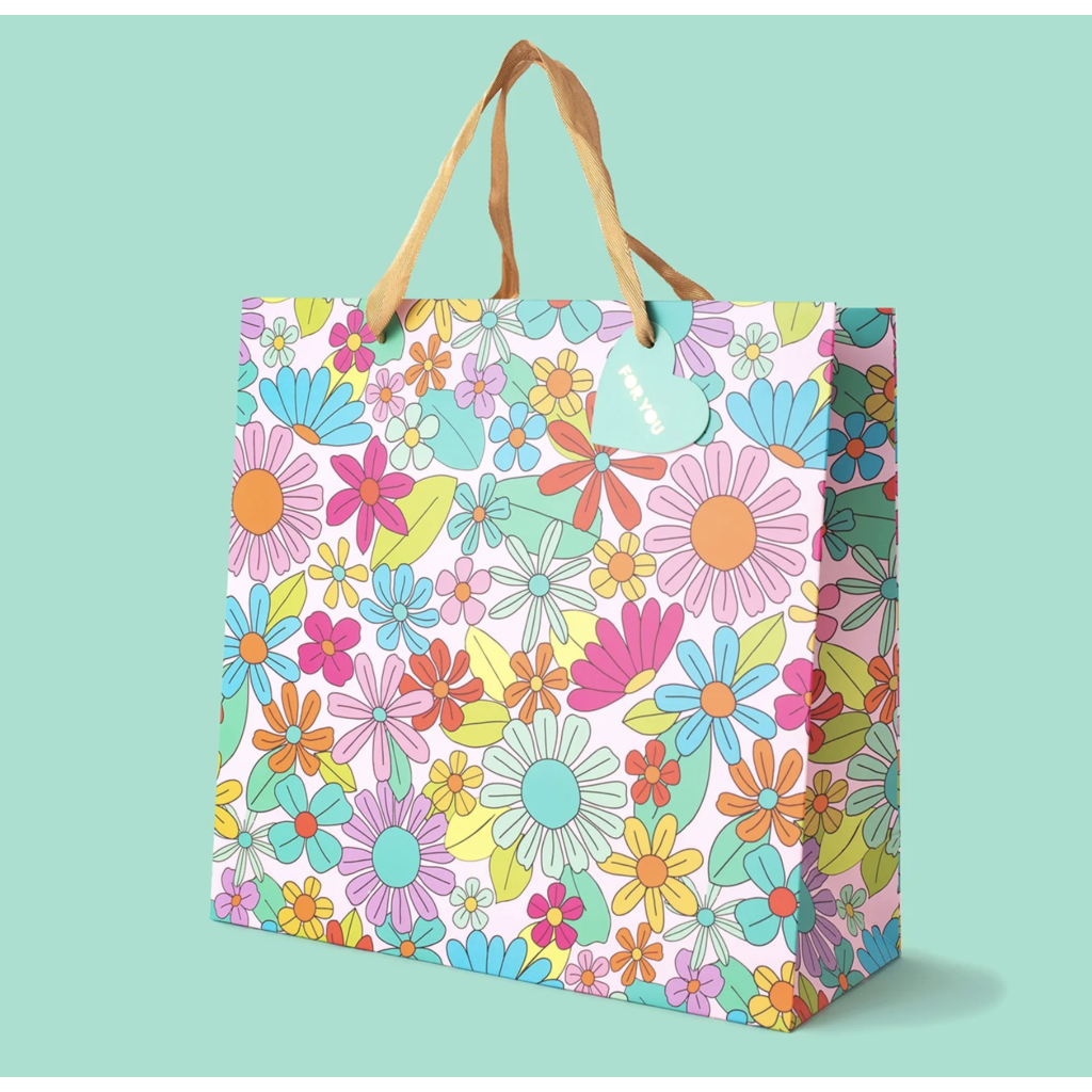 Large Flower Garden Gift Bag