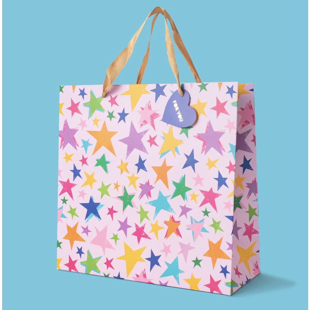 Large Stars Gift Bag