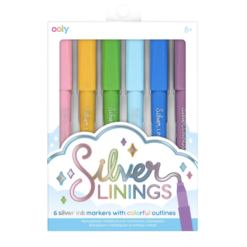 Silver Linings Outline Markers