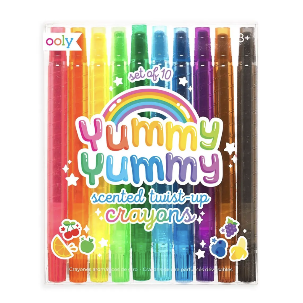 Yummy Yummy Scented Twist Up Crayons