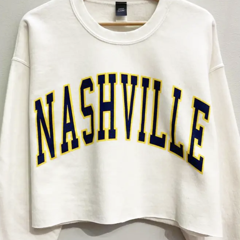 Nashville Cropped Sweatshirt