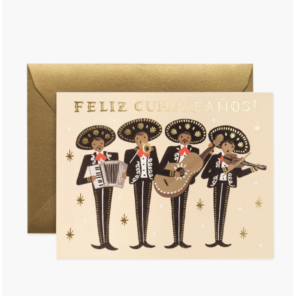 Mariachi Birthday Card