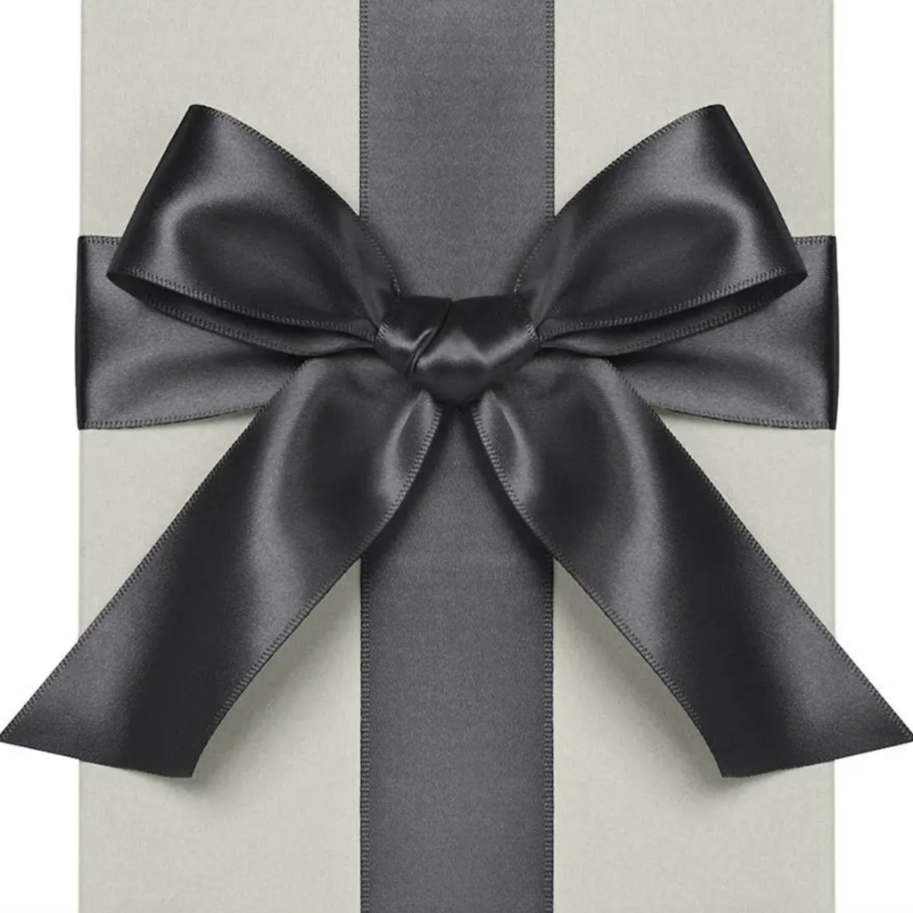 Black 1" Satin Ribbon