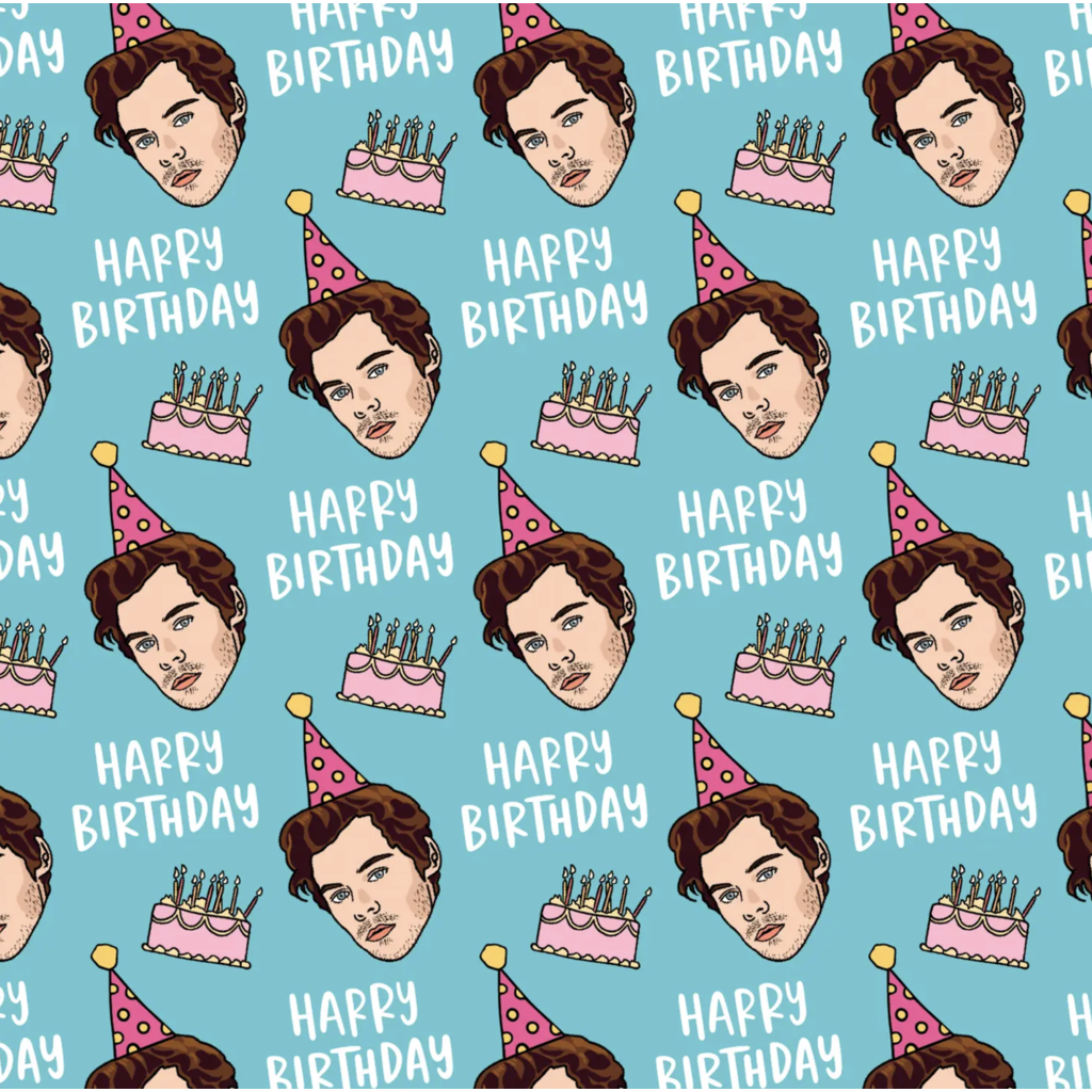 Harry Birthday Wrapping Paper