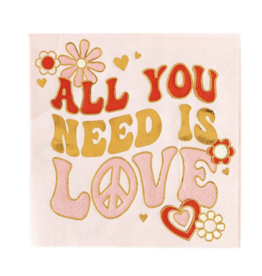 All You Need Is Love Napkins