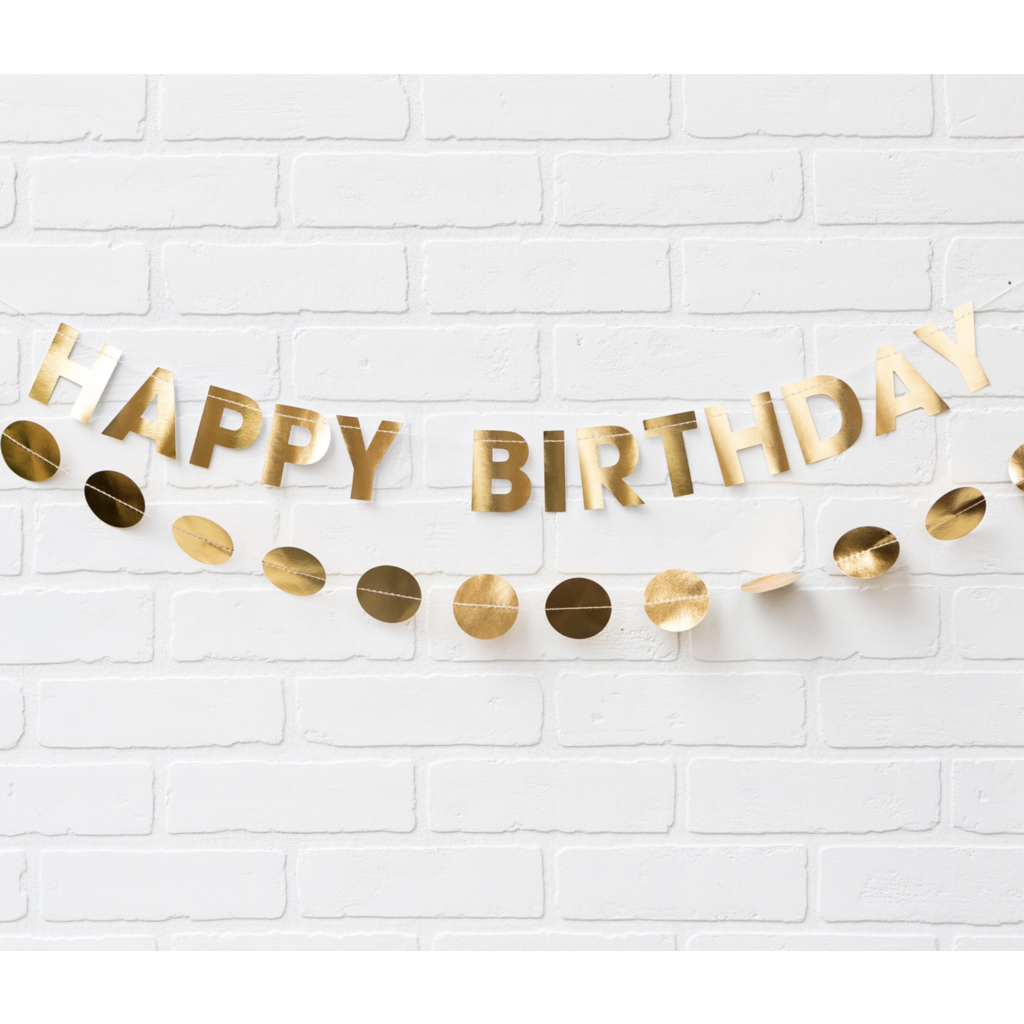 Basic Gold Happy Birthday Banner Rock Paper Scissors basic-gold-happy-birthday-banner-rock-paper-scissors