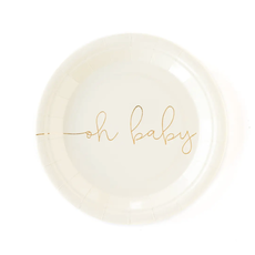 Basic Oh Baby Plates