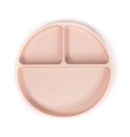 Blush Silicone Suction Divider Plate