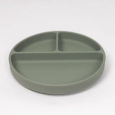 Sage Green Suction Divider Plate