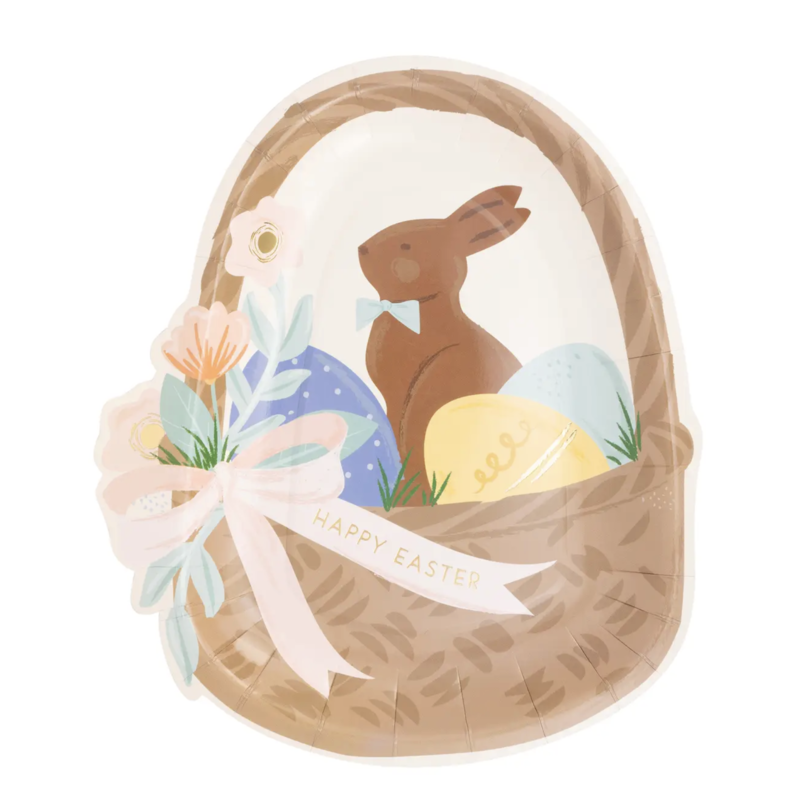 Easter Basket Plate