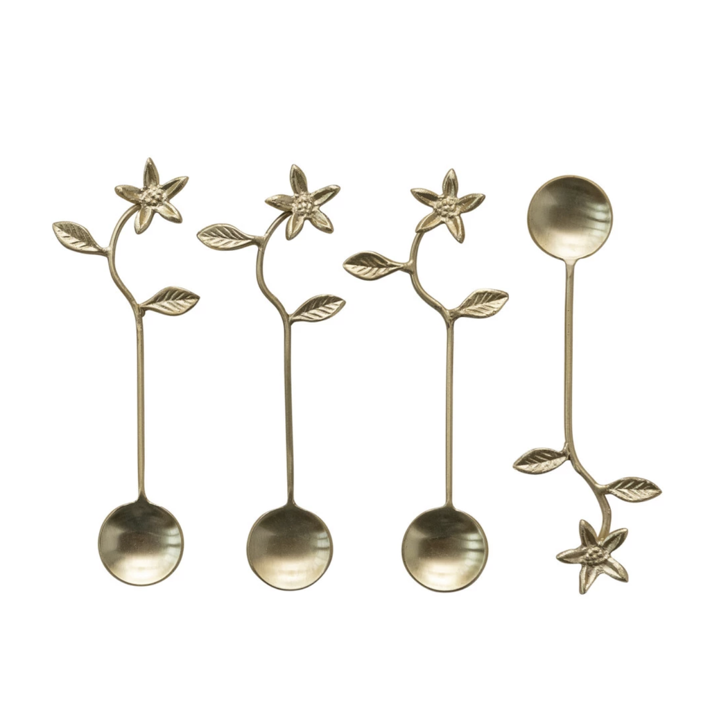 Stainless Steel & Brass Spoons