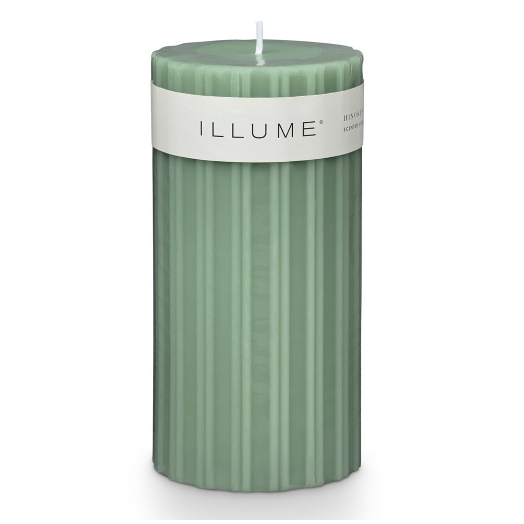 Hinoki Sage Medium Pillar Candle