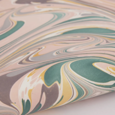 Rose Quartz - Marbled Gift Wrap Sheet