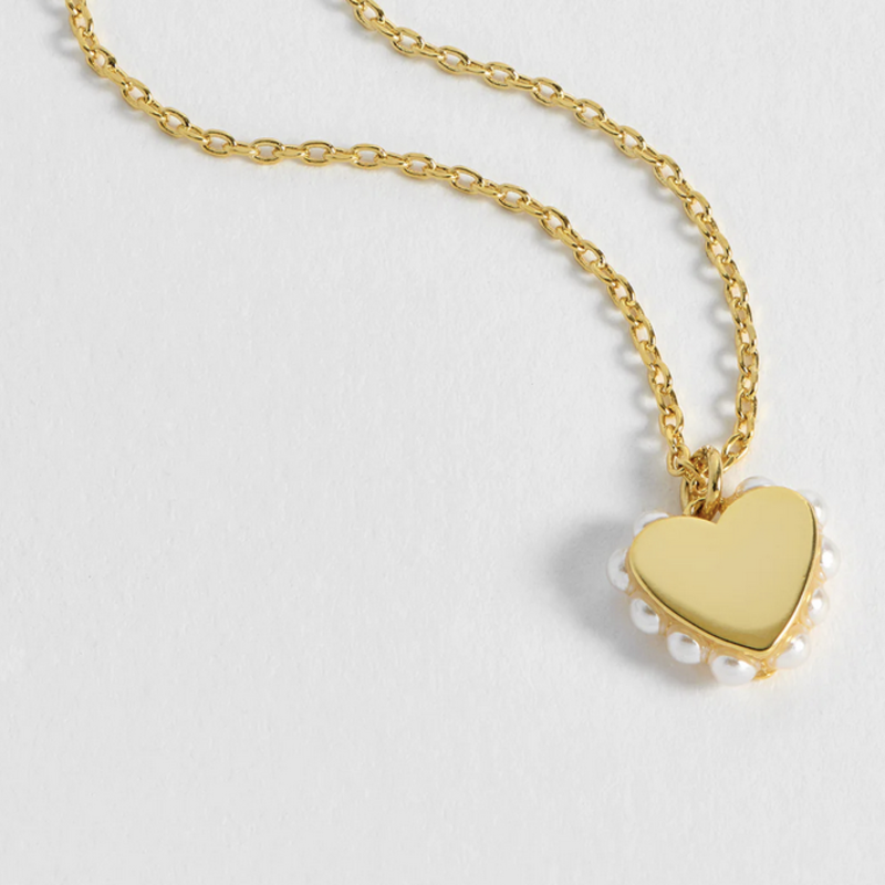 Pearl Heart Necklace