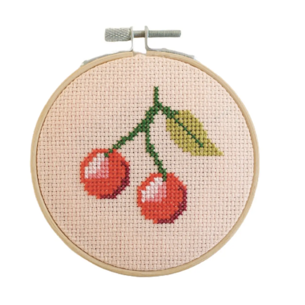 Cherry Cross Stitch Kit