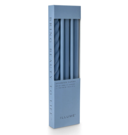 Ocean Blue Assorted Candle Tapers