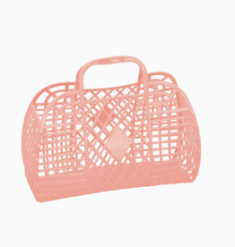 Retro Basket Jelly Bag - Small Peach