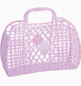 Retro Basket Jelly Bag - Large Lilac