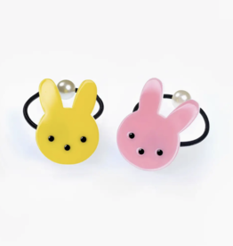 Cute Bunny Yellow/Pink Ponytail