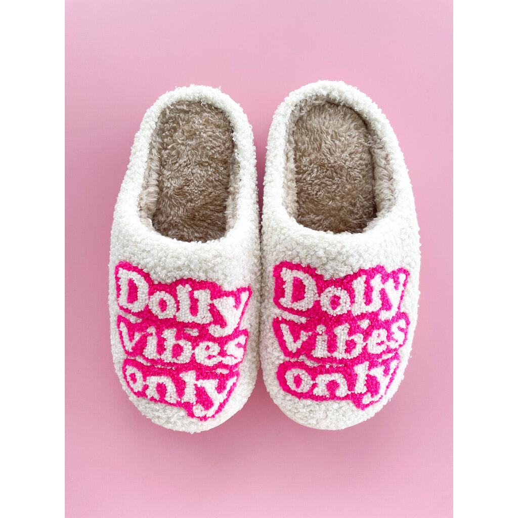 Dolly Vibes Only Slippers