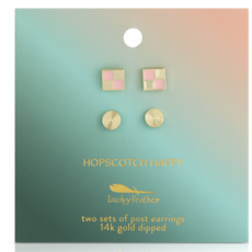 Hopscotch Earring Set