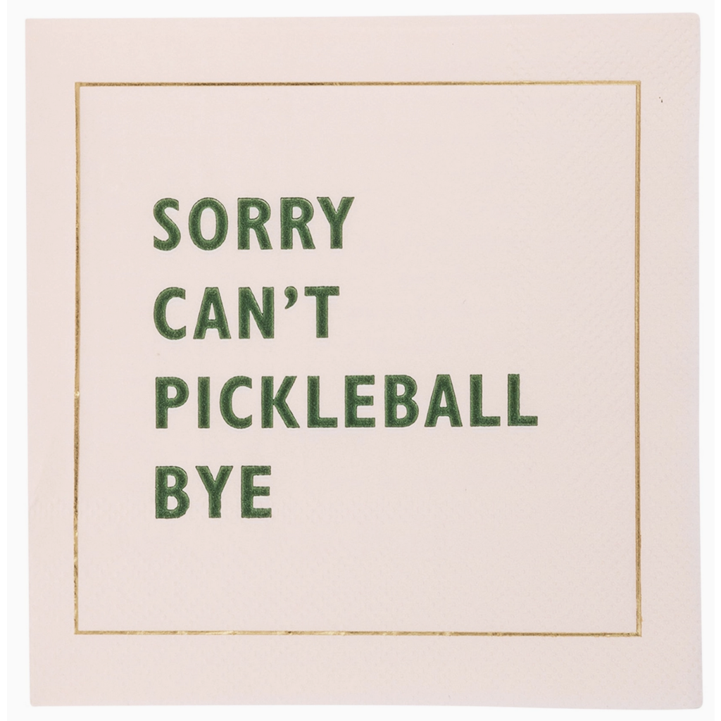 Pickleball Sayings Napkin Set