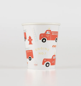Fire Truck Cups