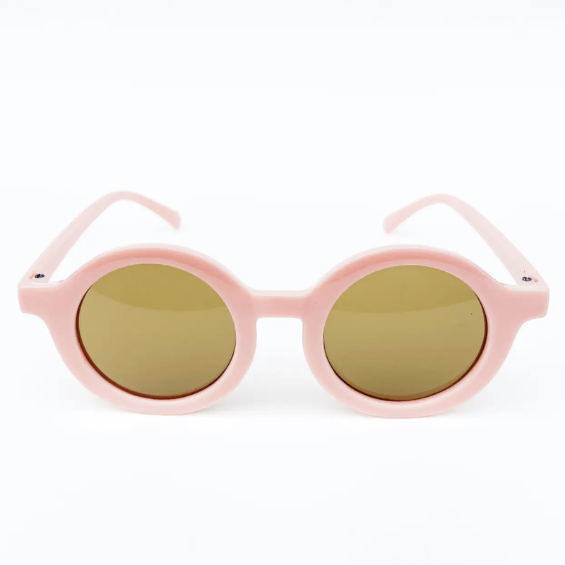 Retro Coral Kids Sunglasses