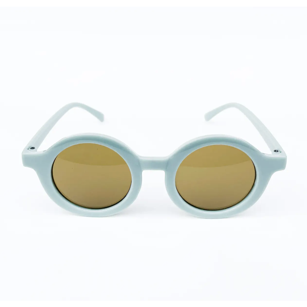 Retro Sea Glass Kids Sunglasses