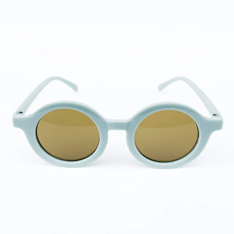 Retro Sea Glass Kids Sunglasses