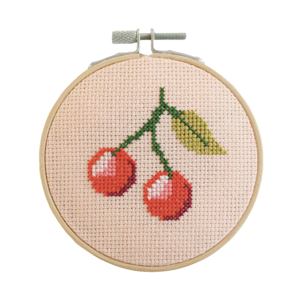 Cherry Cross Stitch Kit