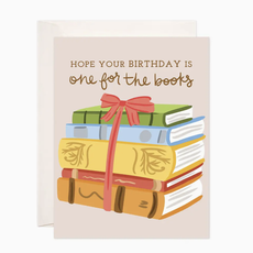 One For The Books Birthday Card