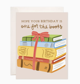 One For The Books Birthday Card