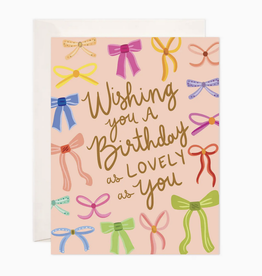 Lovely Bows Birthday Card