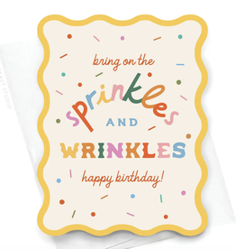 Sprinkles & Wrinkles Birthday Card