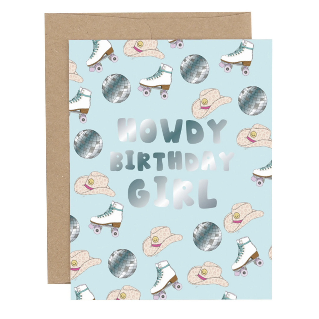 Howdy Birthday Girl Card