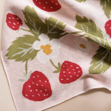 Strawberry Bunny Blanket