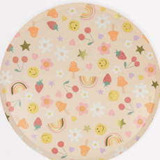 Happy Face Icons Dinner Plates Happy Face Icons Dinner Plates