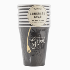 Grad Paper Party Cup - set of 8