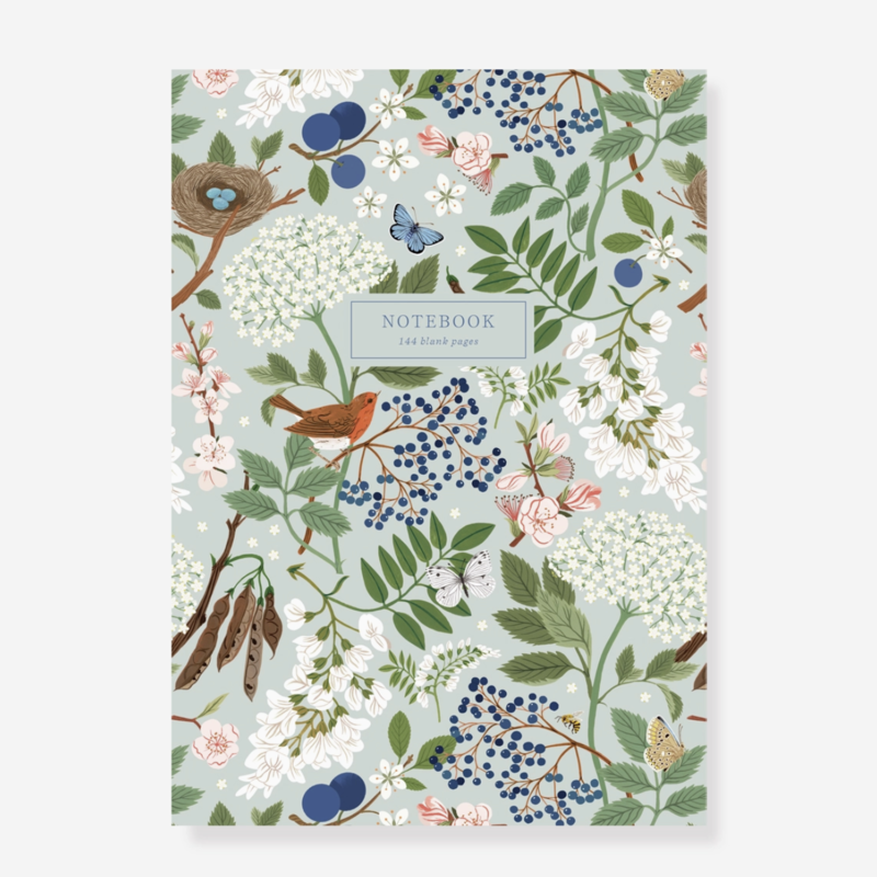 Flowering Trees Deluxe Notebook